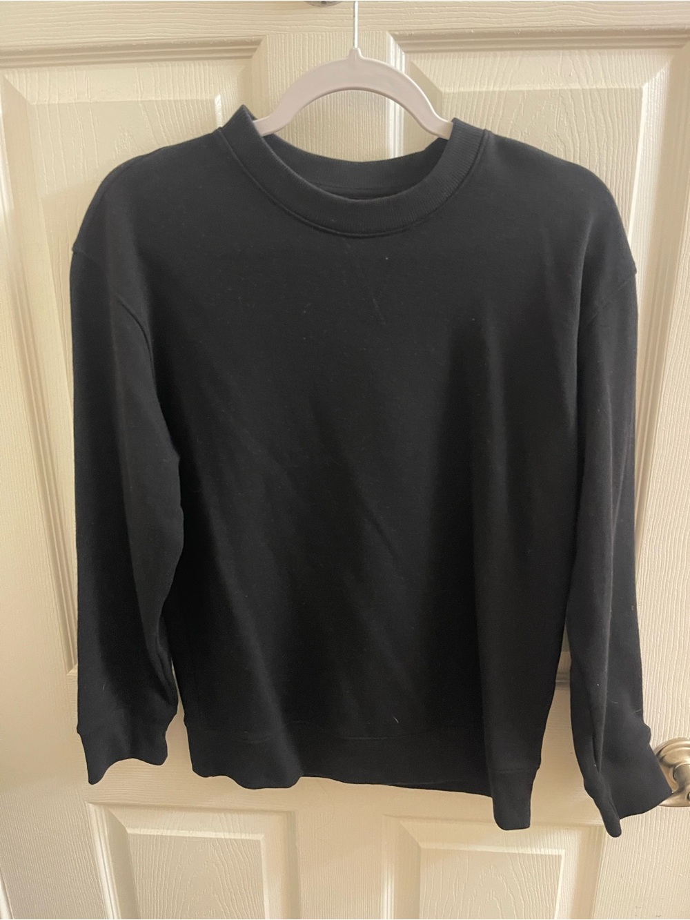 Women’s Black Crewneck Sweater